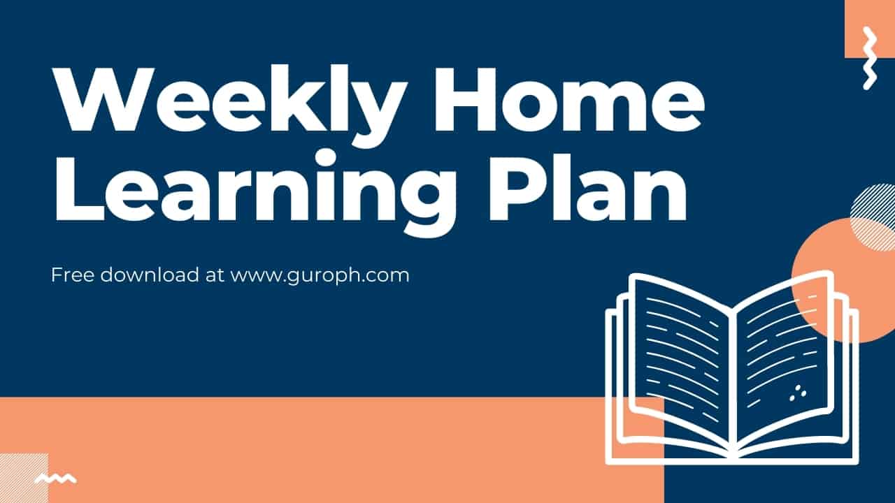 Grade 4 Whlp Weekly Home Learning Plan Earnca