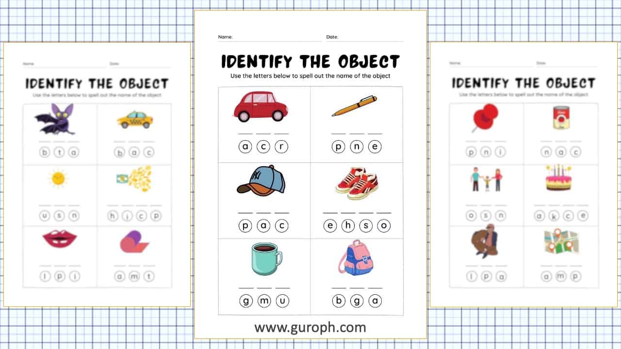 “Identify the Object” Worksheet